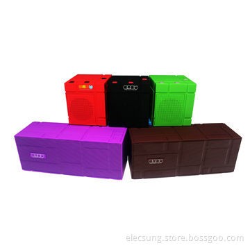 Mondrian Series Bluetooth Speaker with Multiple Colors, Ideal for Gift Promotion